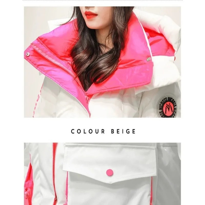 Big Pocket Down Jacket Fashion - Women Fashion Over 50 avaliação e preço