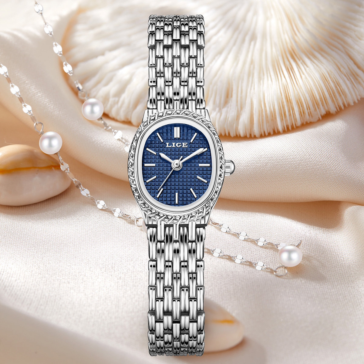 LIGE Fashion Elegant Quartz Wo - Women Fashion Simple avaliação e preço