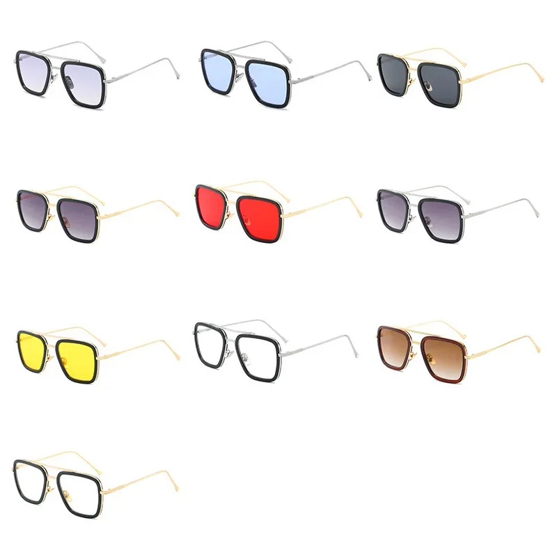 Steam Punk Tony Stark Sunglass - Women'S Fashion Eyeglass Frames avaliação e preço