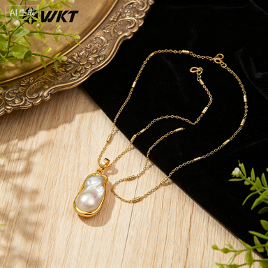 WT-JN063 Natural Freshwater Pe - Women'S Fashion Vogue avaliação e preço
