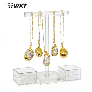 WT-JN063 Natural Freshwater Pe - Women'S Fashion Vogue avaliação e preço