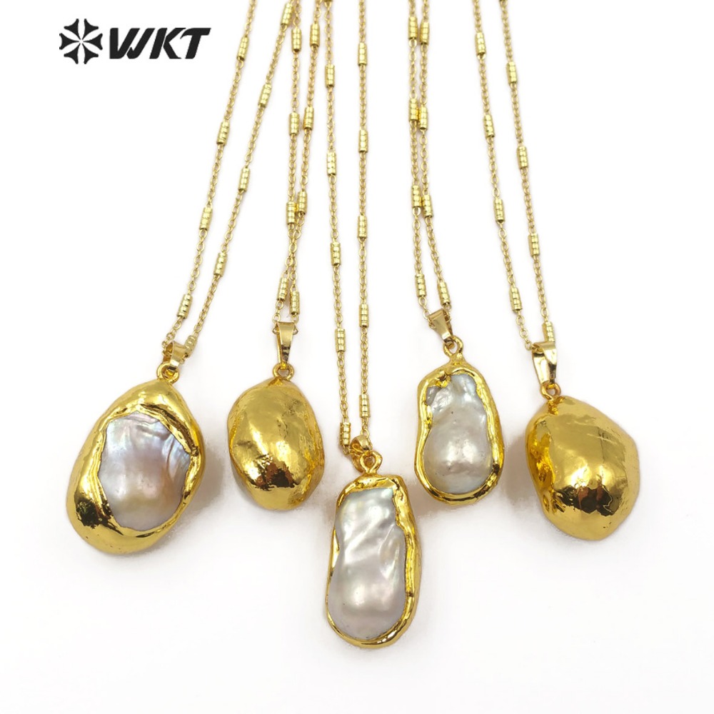 WT-JN063 Natural Freshwater Pe - Women'S Fashion Vogue avaliação e preço
